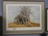Lot 390 - David Shepherd (British b.1931)
Baobab and Friends
Offset lithograph printed in colours