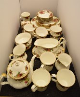 Lot 341A - Royal Albert Old Country Roses dinner and tea service