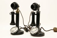 Lot 366 - Two candlestick telephones (modern)