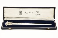 Lot 63 - A paper knife commemorating the wedding of The Prince of Wales and Lady Diana Spencer