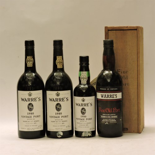 Lot 1182 - Assorted Warre’s to include: 1980