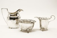 Lot 144 - A George III style cream jug