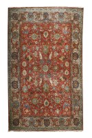 Lot 478 - A Mahal carpet