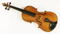 Lot 180 - A violin