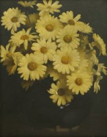 Lot 408 - Oscar Wilson (1867-1930)
STILL LIFE OF DAISIES IN A VASE
Oil on panel
25.5 x 20cm