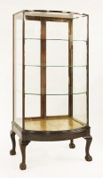 Lot 567 - An Edwardian shop display cabinet