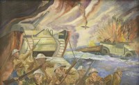 Lot 242 - Cyril J Ross (1891-1973)
SOLDIERS IN COMBAT
Oil on board
76 x 121cm

*Artist's Resale Right may apply to this lot.