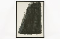 Lot 400 - Unknown Modern British School
HARD ABSTRACT ON ARCHES PAPER???
Indistinctly signed in pencil and marked SP1 2. 
74 x 104cm