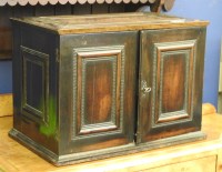 Lot 495 - A small 19th century Continental table cabinet