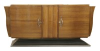 Lot 587 - A French Art Deco palisander sideboard