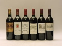Lot 1541 - Assorted 2003 Red Bordeaux to include one bottle each: Château La Lagune