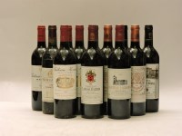 Lot 1542 - Assorted 1995 Red Bordeaux to include: Château Potensac