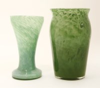 Lot 149 - Two Gray-Stan glass vases