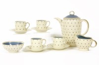Lot 144 - A Susie Cooper part coffee set
