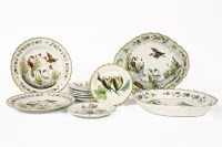 Lot 351 - Four Capodimonte porcelain plates