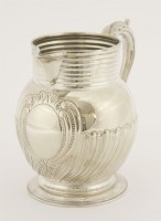 Lot 576 - A Victorian silver beer jug