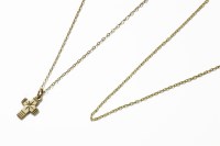 Lot 18 - A gold chain marked 18ct