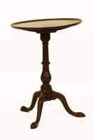 Lot 443 - A George III mahogany tripod table