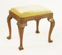 Lot 576 - A foot stool