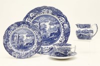 Lot 294 - A quantity of Spode Italian pattern dinner and teawares