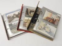 Lot 310 - Postcards: twenty albums or part albums of British topographical subjects