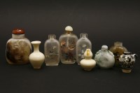 Lot 53 - Six Chinese scent bottles