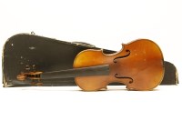 Lot 318 - A late 19th century Jerome Thibouville Lamy violin