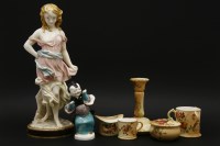 Lot 148 - A Victorian Royal Worcester figure of a girl