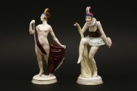 Lot 153 - Two 1920's porcelain figures