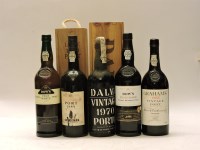 Lot 1196 - Assorted Port to include one bottle each: Graham's