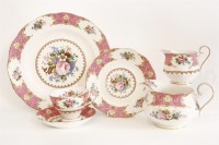 Lot 188 - Royal Albert Lady Carlyle pattern tea and dinner service