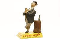 Lot 121 - A 'Double Diamond' painted wooden advertising figure