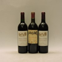 Lot 1540 - Assorted Red Bordeaux to include: Château Calon-Ségur