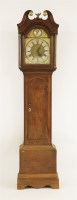 Lot 417 - A George III oak thirty-hour longcase clock