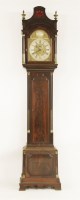 Lot 420 - A George III mahogany eight-day longcase clock