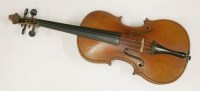 Lot 182 - A Louis Lowendall violin