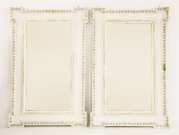 Lot 495 - A pair of wall mirrors