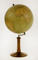 Lot 89 - A large table globe