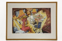Lot 434 - Anthony Green
'KISS AT THE RITZ'
Lithograph