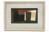 Lot 411 - Liam Hanley
Abstract shapes in black