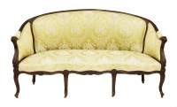 Lot 609 - A George III Hepplewhite mahogany settee