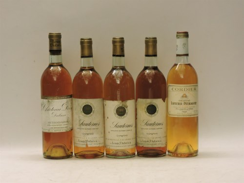Lot 1086 - Assorted Sweet Wines to include: Château Doisy Dubroca
