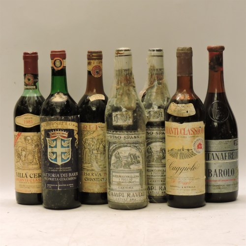 Lot 1322 - Assorted Red Wines to include: Chianti Classico