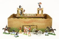Lot 1285 - An assortment of Britains cowboy and native American models