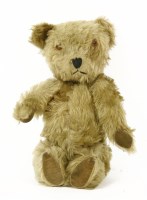 Lot 1252 - A Chiltern mohair teddy bear with a musical box
