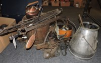 Lot 1300 - Miscellaneous fireplace items