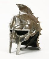 Lot 1259 - A metal helmet made by Factory X