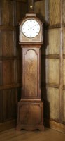 Lot 104 - A Regency mahogany longcase clock