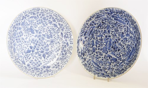 Lot 162 - Two Chinese shallow bowls