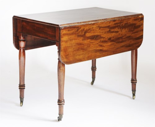 Lot 147 - A Victorian mahogany Pembroke table